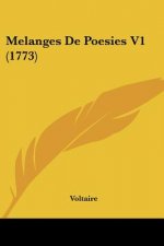 Melanges De Poesies V1 (1773)