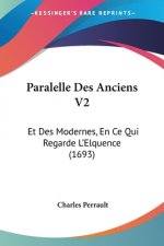 Paralelle Des Anciens V2: Et Des Modernes, En Ce Qui Regarde L'Elquence (1693)