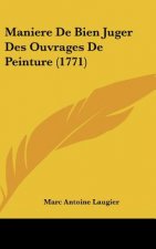 Maniere de Bien Juger Des Ouvrages de Peinture (1771)
