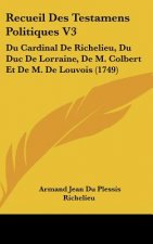 Recueil Des Testamens Politiques V3: Du Cardinal de Richelieu, Du Duc de Lorraine, de M. Colbert Et de M. de Louvois (1749)