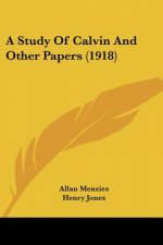 A Study Of Calvin And Other Papers (1918)