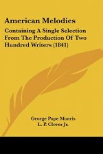 American Melodies: Containing A Single Selection From The Production Of Two Hundred Writers (1841)