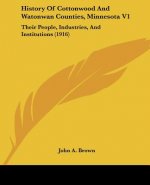 History Of Cottonwood And Watonwan Counties, Minnesota V1: Their People, Industries, And Institutions (1916)