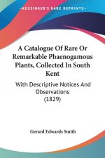 A Catalogue Of Rare Or Remarkable Phaenogamous Plants, Collected In South Kent: With Descriptive Notices And Observations (1829)