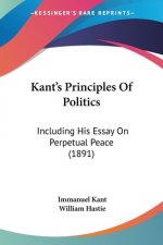 Kant's Principles Of Politics: Including His Essay On Perpetual Peace (1891)