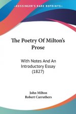 The Poetry Of Milton's Prose: With Notes And An Introductory Essay (1827)