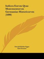 Indices Eorvm Qvae Monvmentorvm Germaniae Historicorvm (1890)