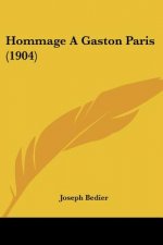 Hommage a Gaston Paris (1904)