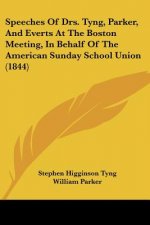 Speeches Of Drs. Tyng, Parker, And Everts At The Boston Meeting, In Behalf Of The American Sunday School Union (1844)
