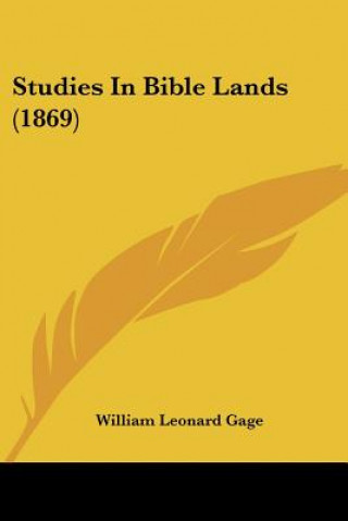 Studies In Bible Lands (1869)
