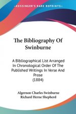 The Bibliography Of Swinburne: A Bibliographical List Arranged In Chronological Order Of The Published Writings In Verse And Prose (1884)