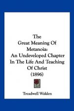 The Great Meaning Of Metanoia: An Undeveloped Chapter In The Life And Teaching Of Christ (1896)