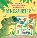 Mein buntes Memo und Bilderlotto: Dinosaurier