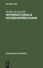 Internationale Schiedssprechung