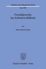 Fremdsprache im Arbeitsverhältnis.