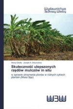 Skutecznośc ulepszonych rzędow mulczow in situ