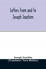 Letters from and to Joseph Joachim