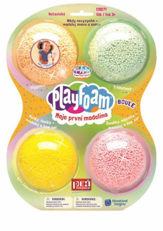 PlayFoam Boule 4pack - Třpytivé (CZ/SK)