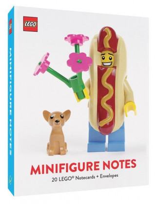 LEGO (R) Minifigure Notes: 20 Notecards and Envelopes