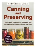 Canning and Preserving
