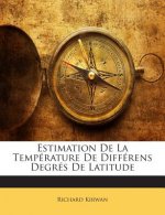 Estimation De La Température De Différens Degrés De Latitude
