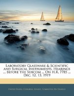 Laboratory Glassware & Scientific and Surgical Instruments. Hearings ... Before the Subcom ... on H.R. 7785 ... Dec. 12, 13, 1919