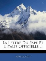 La Lettre Du Pape Et l'Italie Officielle ...