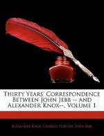 Thirty Years' Correspondence Between John Jebb -- And Alexander Knox--, Volume 1