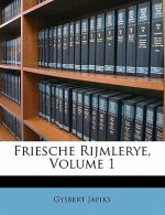 Friesche Rijmlerye, Volume 1