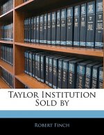 Taylor Institution Sold by