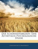 Der Schonheitsbegriff: Eine Asthetisch-Psychologische Studie