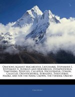 Orations Against Macartatus, Leochares, Stephanus I, Stephanus II, Euergus and Mnesibulus, Olympiodorus, Timothens, Polycles, Callippus, Nicostratus,