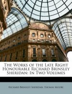 The Works of the Late Right Honourable Richard Brinsley Sheridan: In Two Volumes