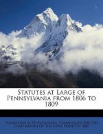 Statutes at Large of Pennsylvania from 1806 to 1809