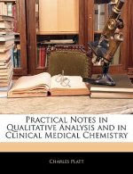 Practical Notes in Qualitative Analysis and in Clinical Medical Chemistry