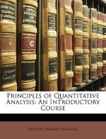 Principles of Quantitative Analysis: An Introductory Course