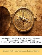 Annual Report of the Agricultural Experiment Station of the University of Minnesota, Issues 93-96