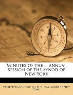 Minutes of the ... Annual Session of the Synod of New York Volume 1888