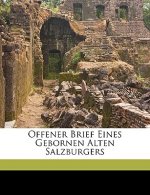 Offener Brief Eines Gebornen Alten Salzburgers