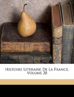 Histoire Literaire de La France, Volume 20