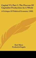 Capital V3, Part 2, The Process Of Capitalist Production As A Whole: A Critique Of Political Economy (1909)