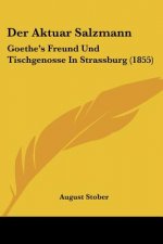 Der Aktuar Salzmann: Goethe's Freund Und Tischgenosse In Strassburg (1855)
