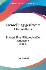 Entwicklungsgeschichte Des Weltalls: Entwurf Einer Philosophie Der Astronomie (1882)