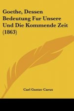 Goethe, Dessen Bedeutung Fur Unsere Und Die Kommende Zeit (1863)