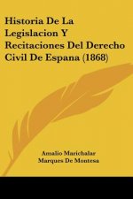 Historia De La Legislacion Y Recitaciones Del Derecho Civil De Espana (1868)