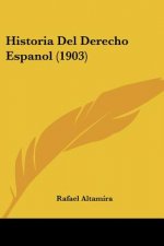Historia Del Derecho Espanol (1903)