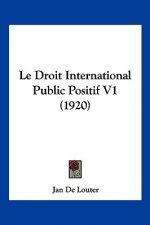 Le Droit International Public Positif V1 (1920)