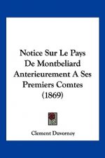 Notice Sur Le Pays De Montbeliard Anterieurement A Ses Premiers Comtes (1869)