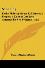 Schelling: Ecrits Philosophiques Et Morceaux Propres a Donner Une Idee Generale de Son Systeme (1847)