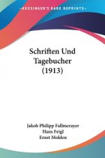 Schriften Und Tagebucher (1913)